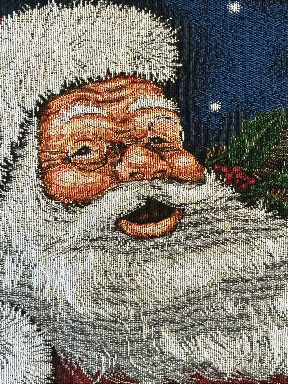 Source Unknown Santa Placemat Set -‎ Red, White & Blue